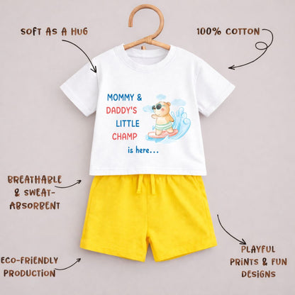 Mommy & Daddy's Little Champ | Co-ord Set