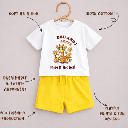 Dad & I Agree Mom Is The Best | Co-ord Set