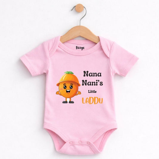 Nana Nani's Little Laddoo - Kids| Newborn Romper