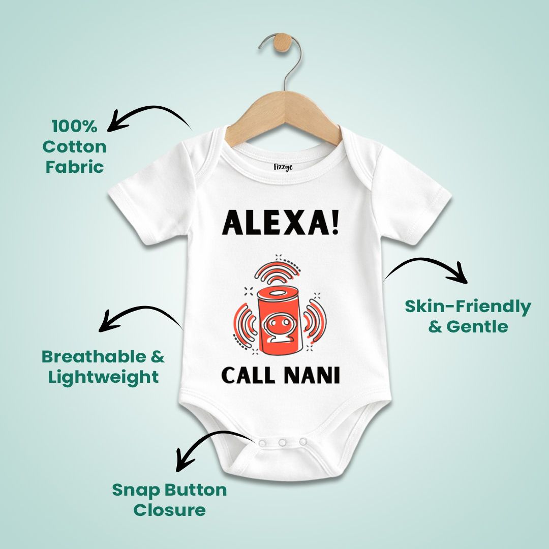 Alexa Call Nani - Kids | Newborn Romper