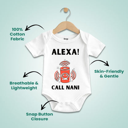 Alexa Call Nani - Kids | Newborn Romper