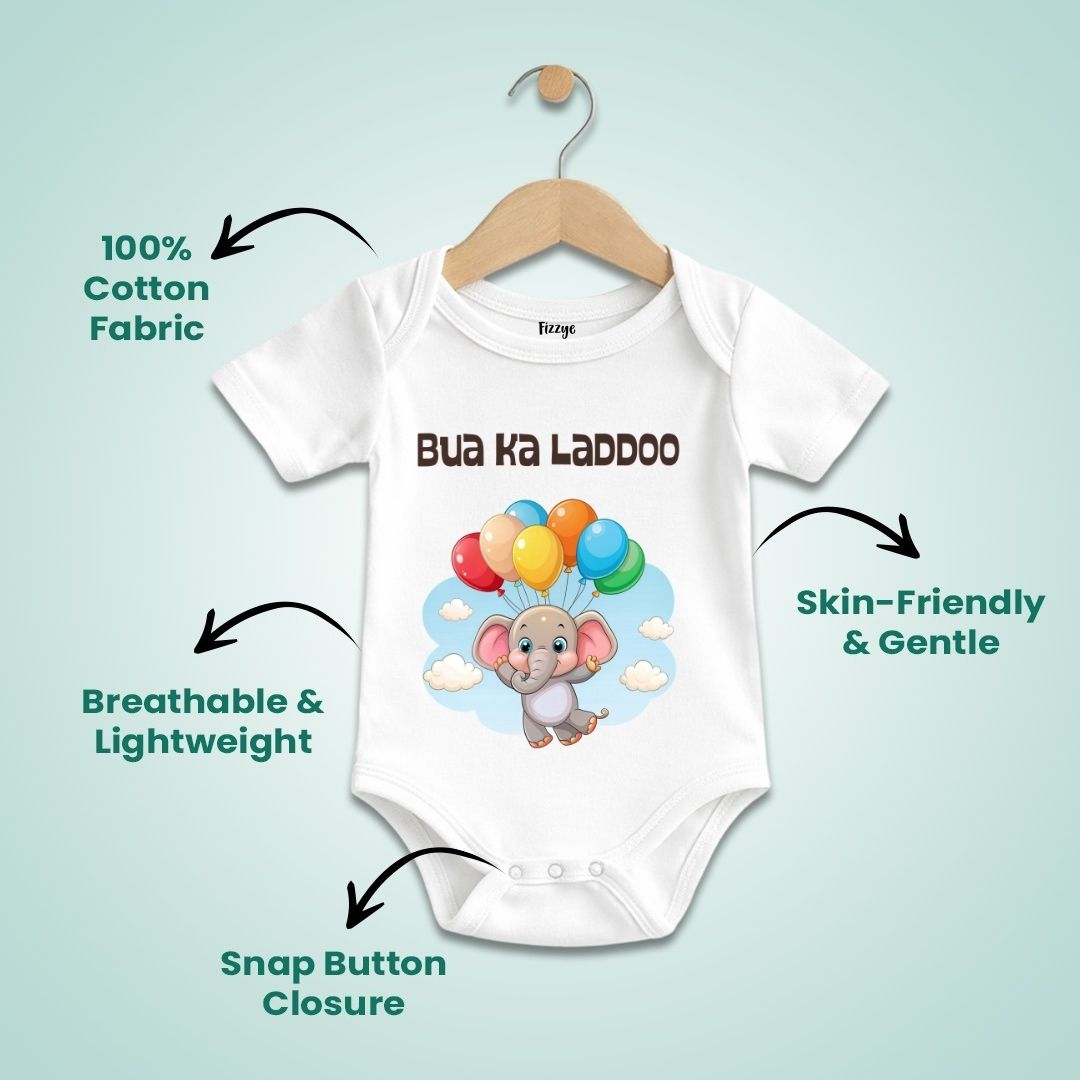 Buaa Ka Laddoo - Kids | Newborn Romper