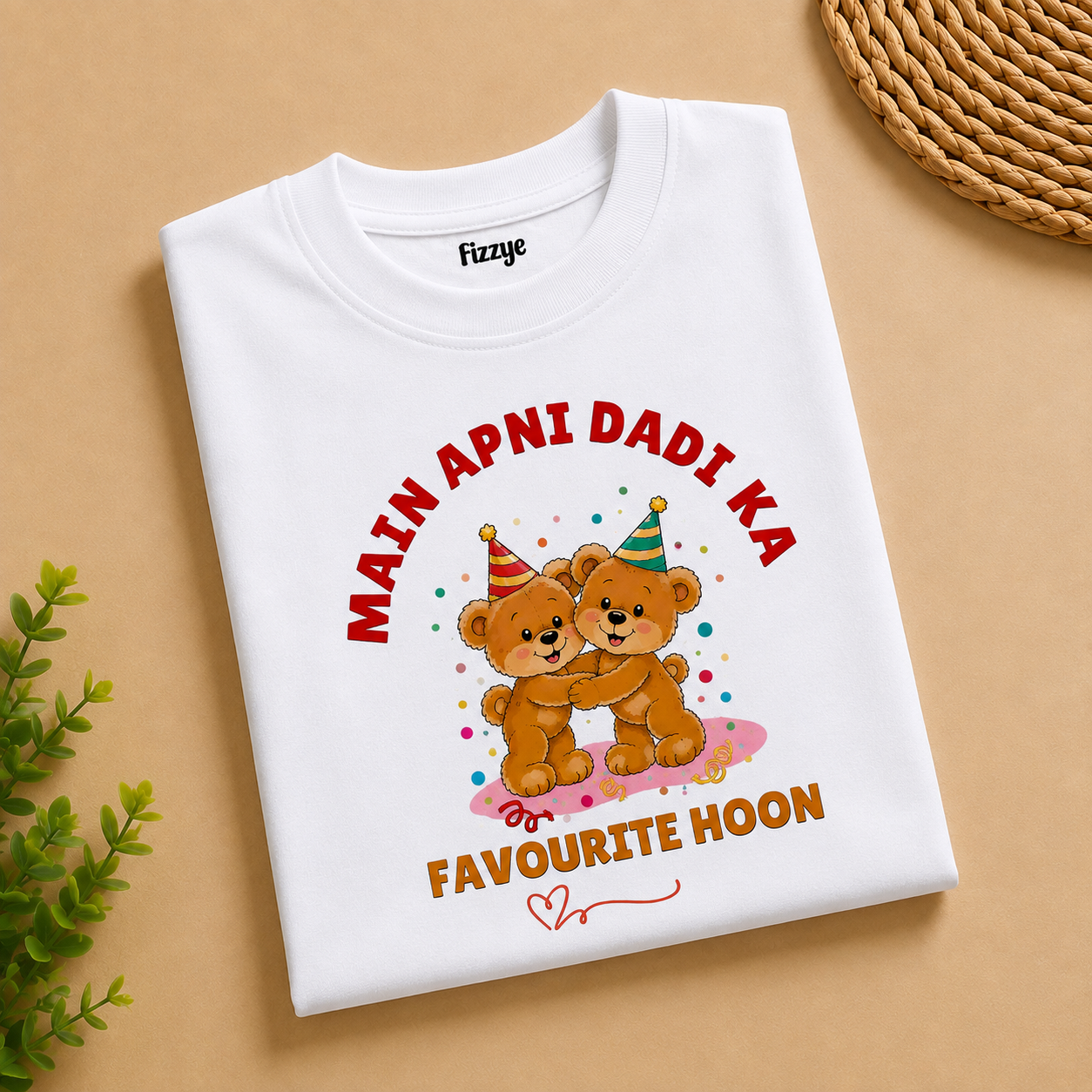 Main Apni Dadi Ka Favourite Hoon - Kids Tee