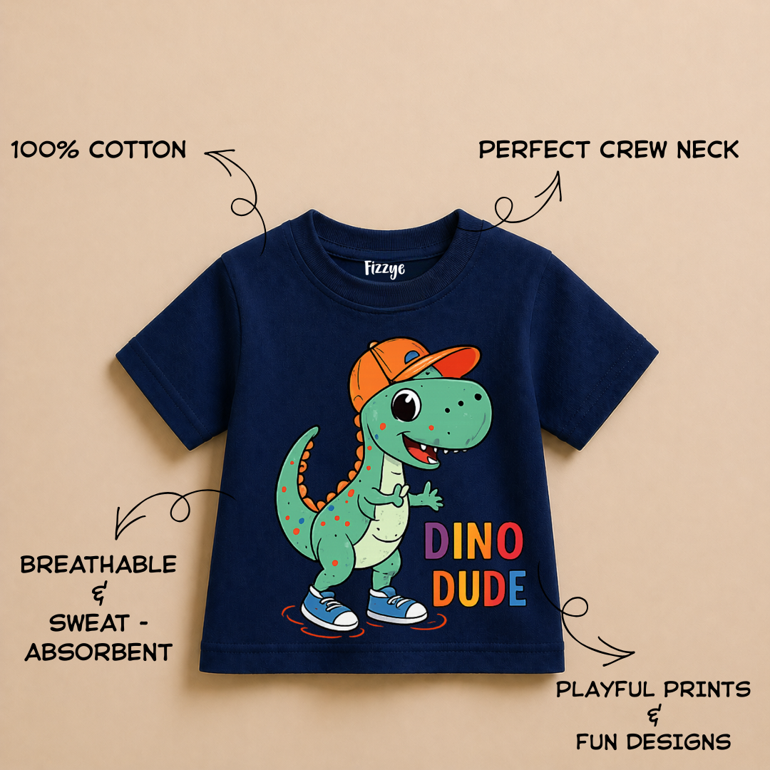 Dino Dude - Kids Tshirt