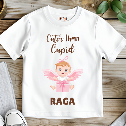 Cuter Than Cupid - Customisable Kids Tshirt