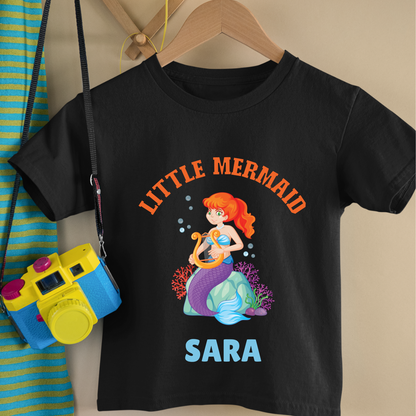 Little Mermaid - Personalised Kids Tee