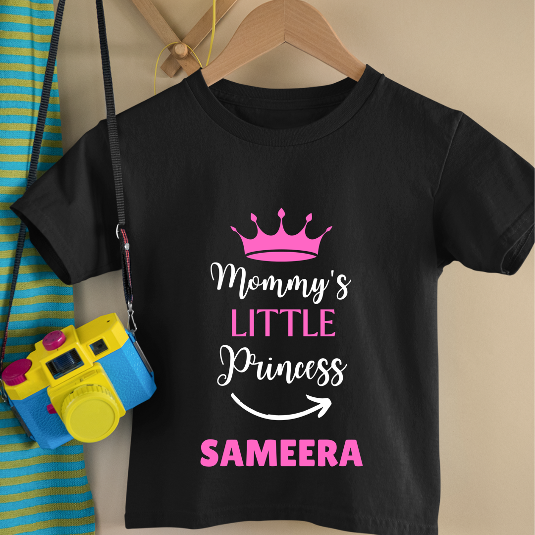 Mommy's Little Princess - Customisable Kids Tshirt