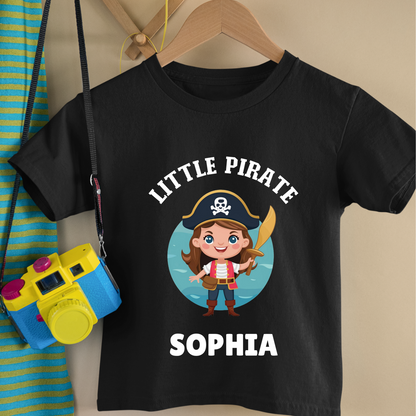 Little Child Pirate - Custom Kids Tee