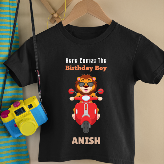 Birthday Boy - Customisable Kids Tshirt