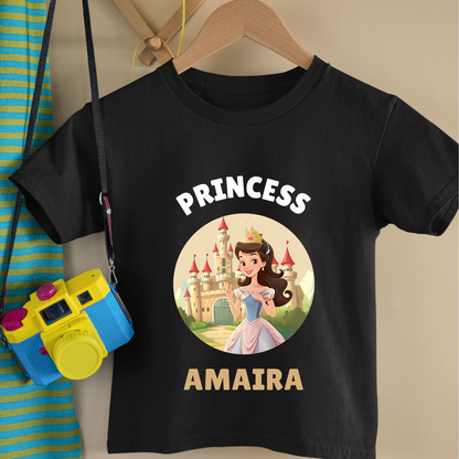 Princess - Persinalised Kids Tshirt