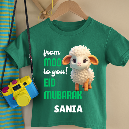 Eid Mubarak - Customisable Kids Tshirt