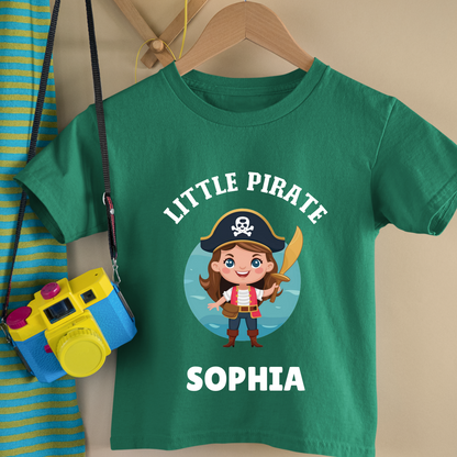 Little Child Pirate - Custom Kids Tee