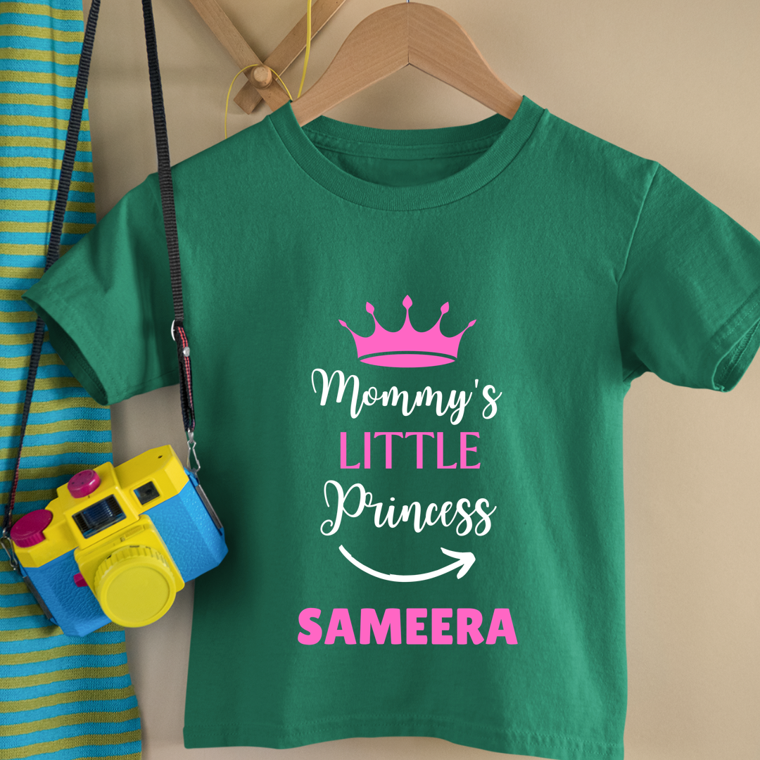 Mommy's Little Princess - Customisable Kids Tshirt