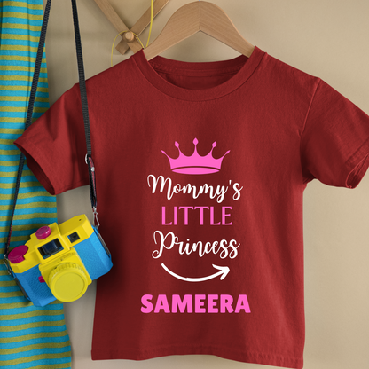 Mommy's Little Princess - Customisable Kids Tshirt