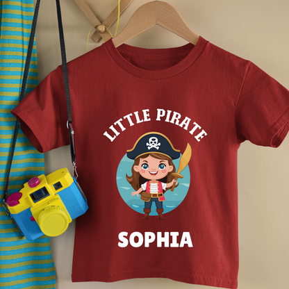 Little Child Pirate - Custom Kids Tee