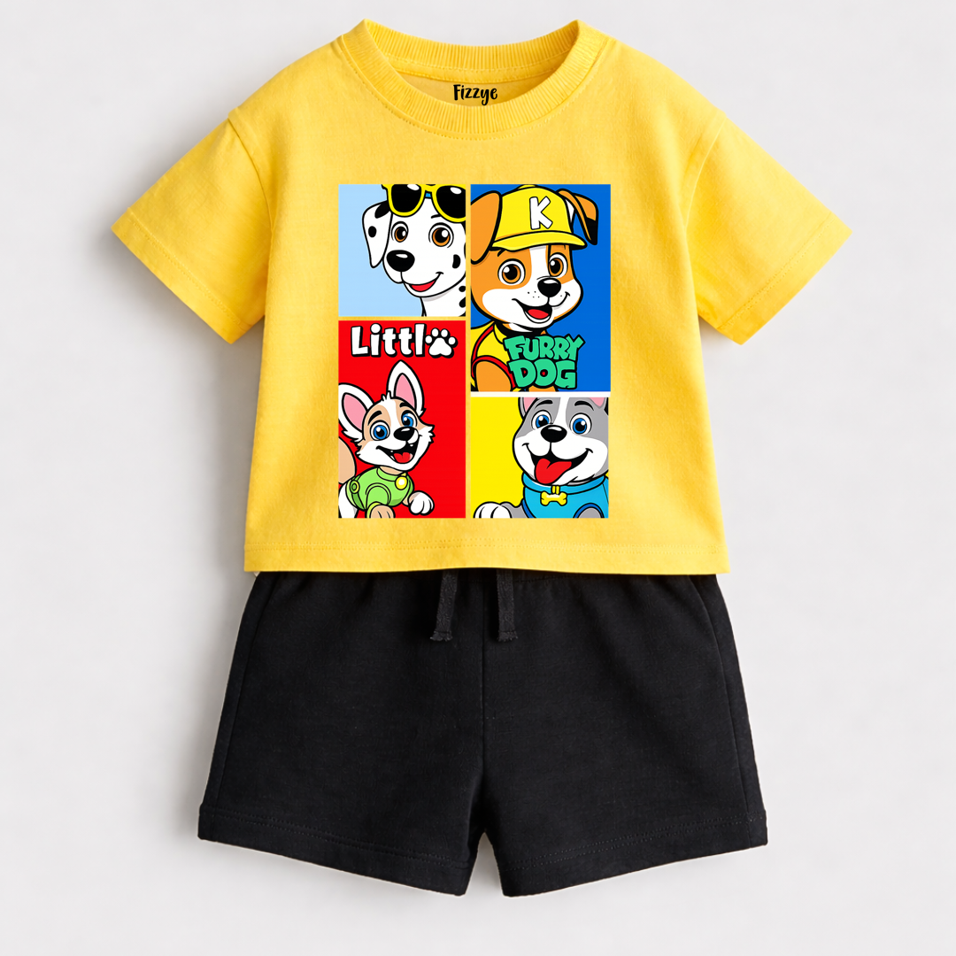 Little Furry | Kids Co-ord Set