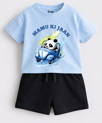 Mamu Ki Jaan - Panda Kids| Co-ord Set