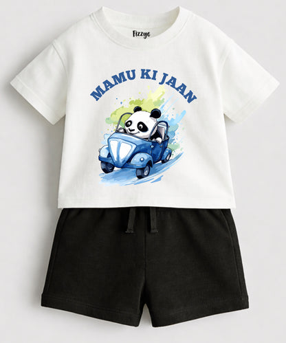 Mamu Ki Jaan - Panda Kids| Co-ord Set