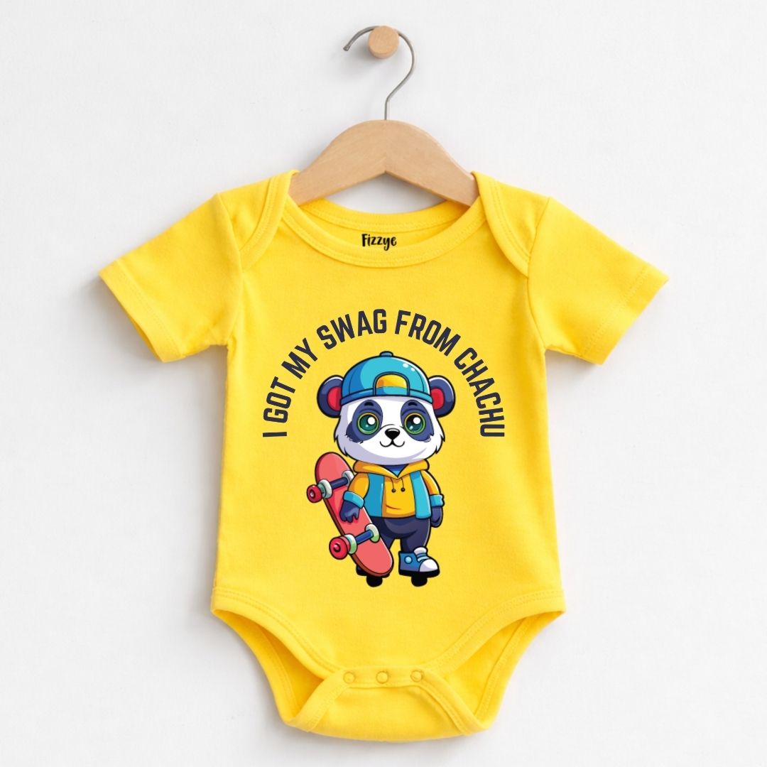 I Got My Swag From My Chachu - Kids  | Newborn Romper