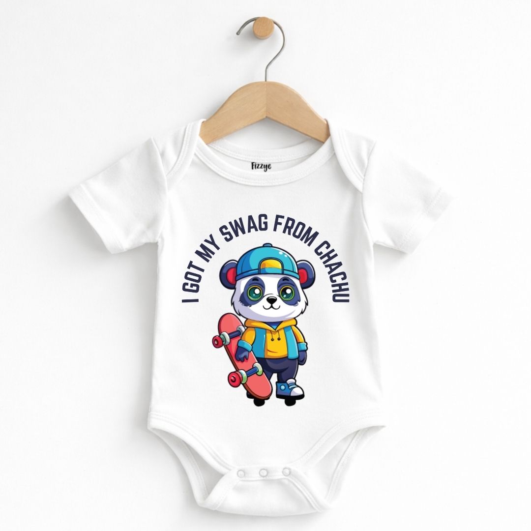 I Got My Swag From My Chachu - Kids  | Newborn Romper