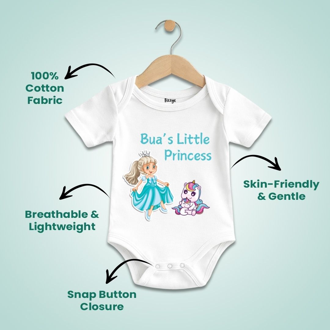 Bua's Little Princess - Kids   | Newborn Romper