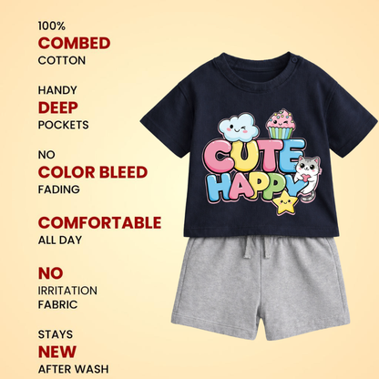 Cute Happy - Kids Co-ord Set