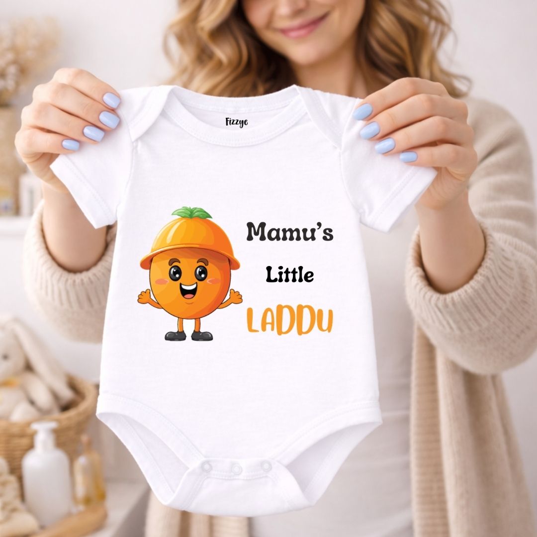 Mamu's Little Laddoo - Kids  | Newborn Romper