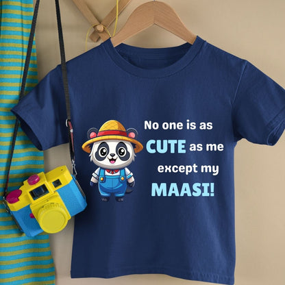 No One Is As Cute As My Massi - Kids Tshirt