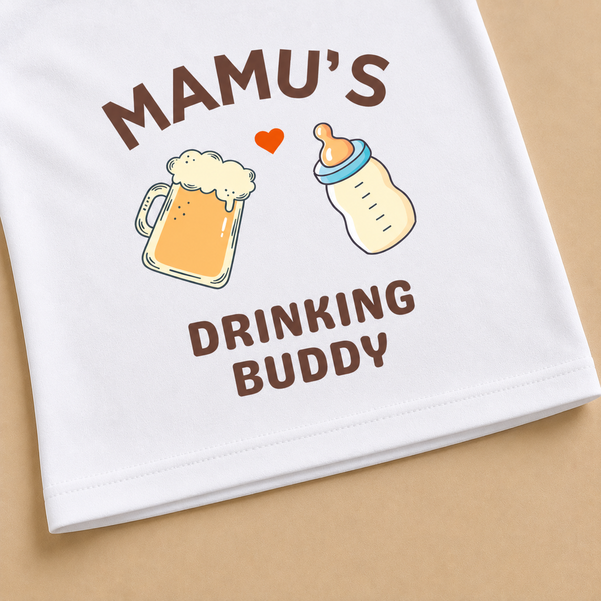 Mamu's Drinking Buddy - Kids Tshirt