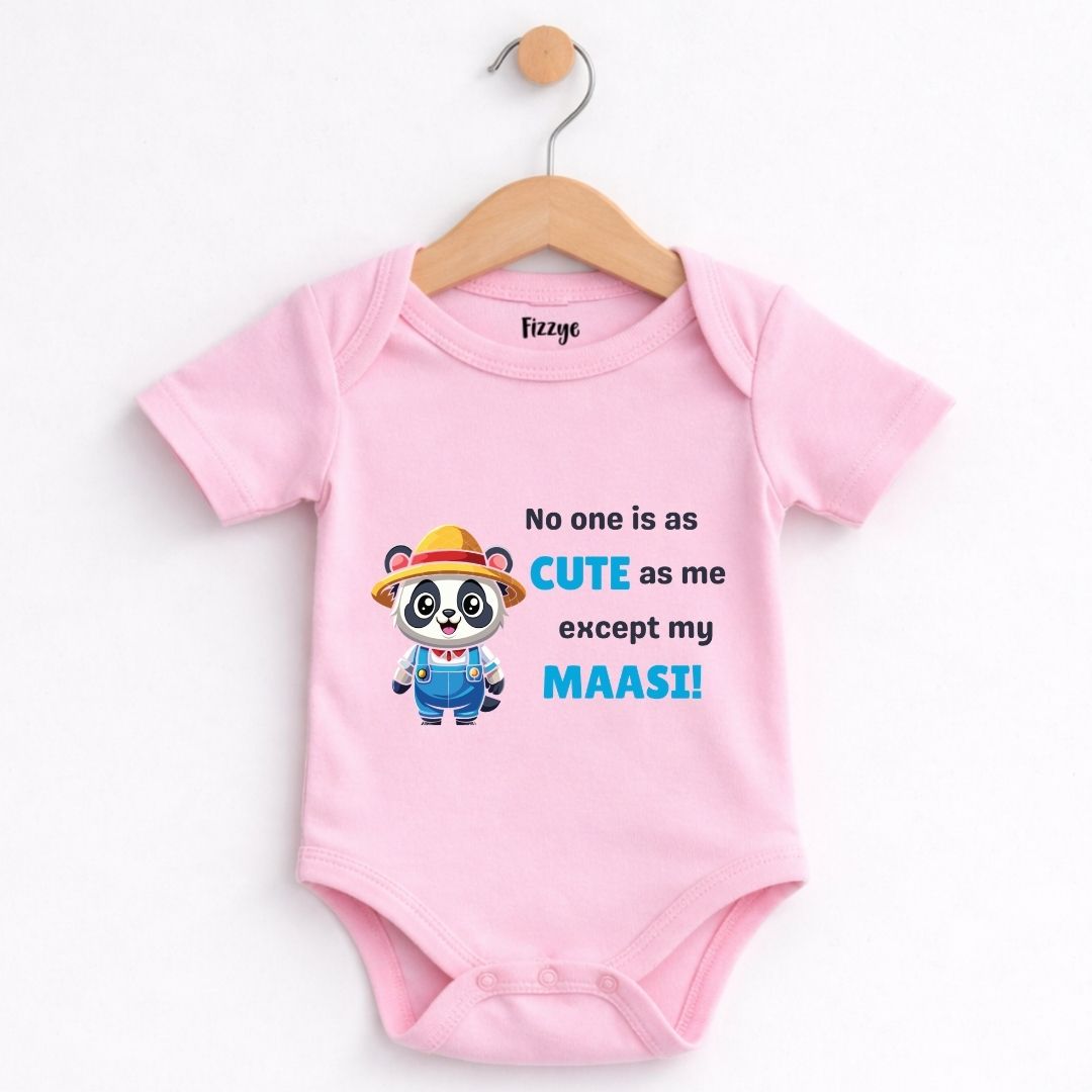 No One Is As Cute As My Massi - Kids   | Newborn Romper