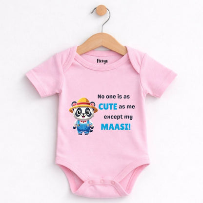 No One Is As Cute As My Massi - Kids   | Newborn Romper