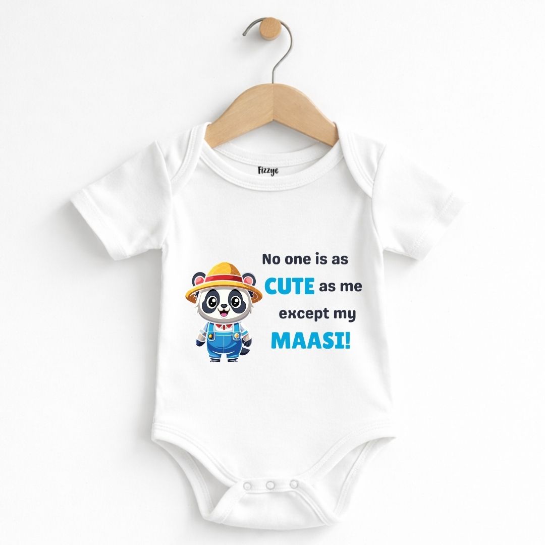 No One Is As Cute As My Massi - Kids   | Newborn Romper