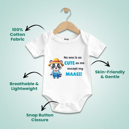 No One Is As Cute As My Massi - Kids   | Newborn Romper