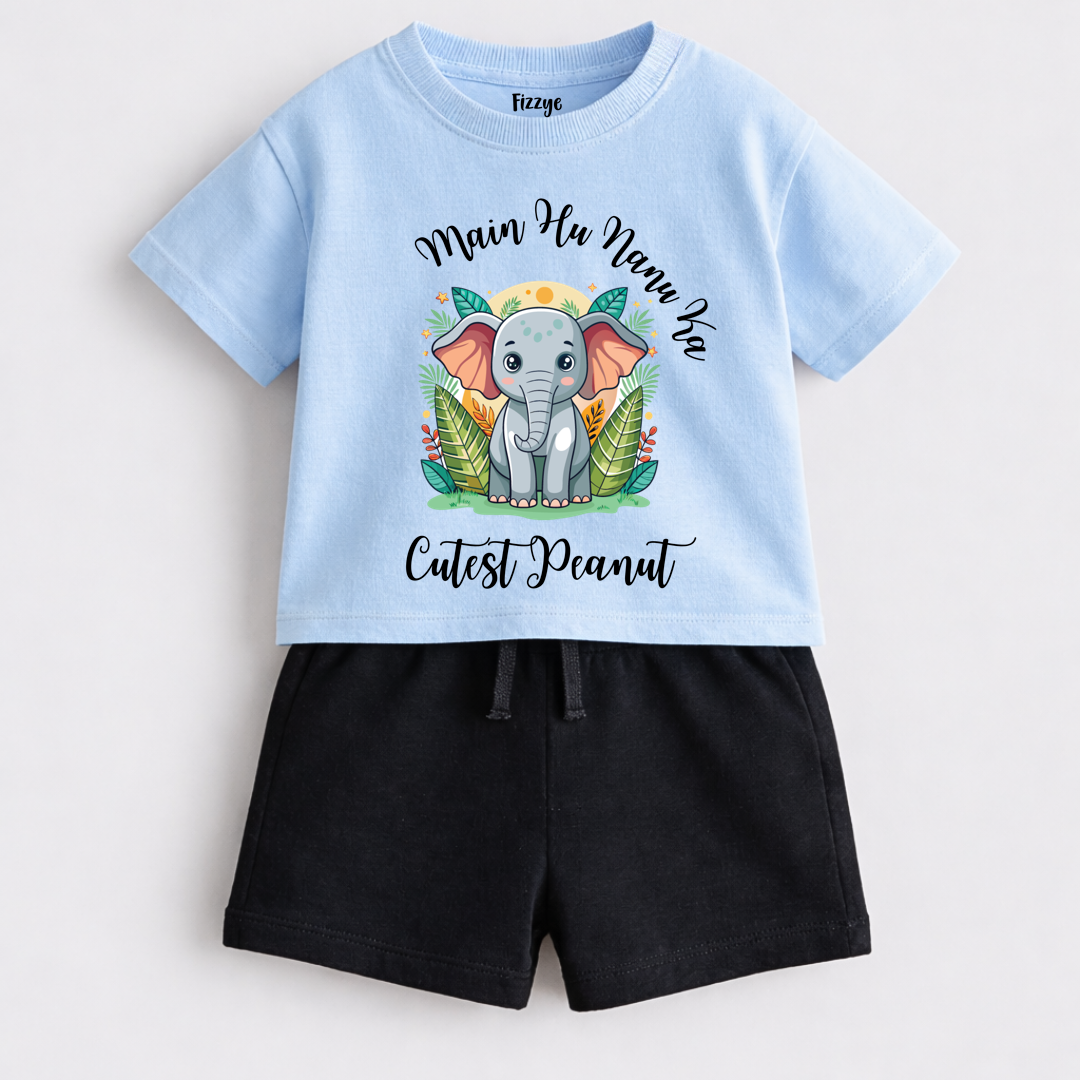 Main Hoon Nanu Ka Cutest Peanut | Co-ord Set