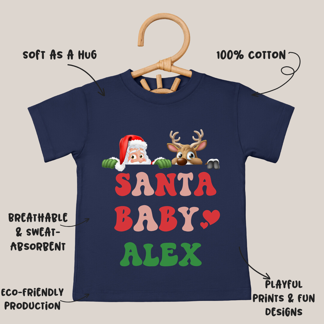 Santa Baby - Custom Kids Tee