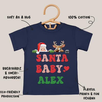 Santa Baby - Custom Kids Tee