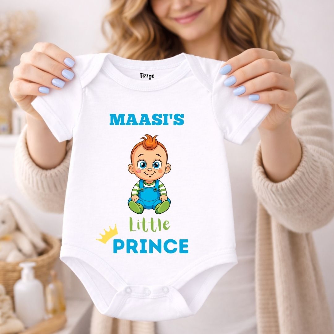 Maasi's Little Prince - Kids   | Newborn Romper