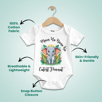 Main Hoon Nanu Ka Cutest Peanunt - Kids | Newborn Romper