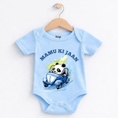 Mamu Ki Jaan - Panda Kids   | Newborn Romper