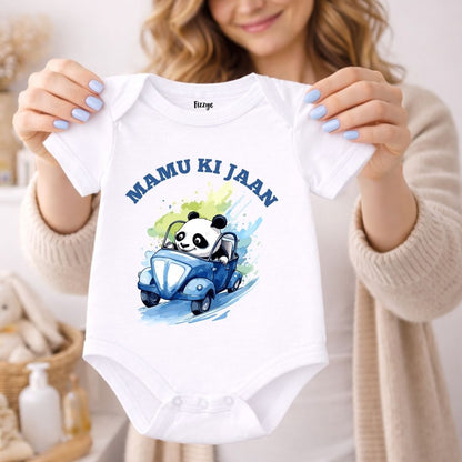 Mamu Ki Jaan - Panda Kids   | Newborn Romper