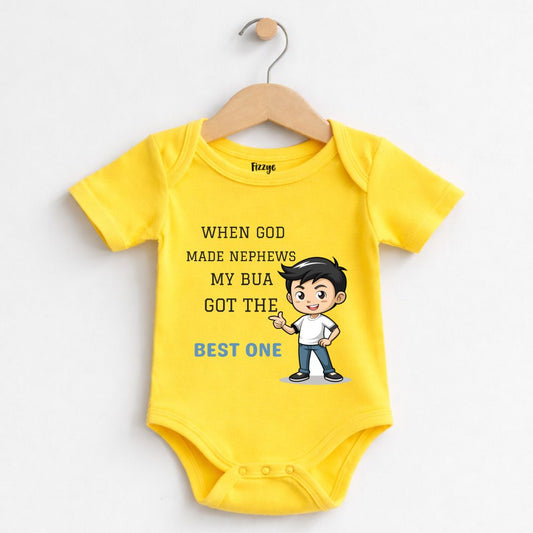 When God Made Nephews My Bua Got The Best One - Kids  | Newborn Romper