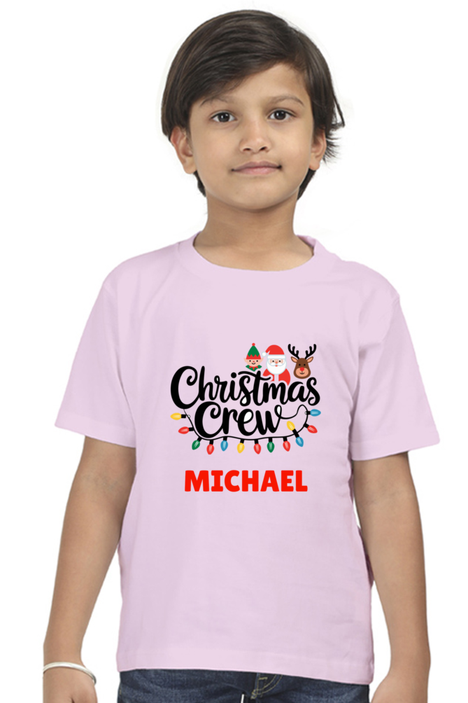 Christmas Crew - Custom Kids Tee