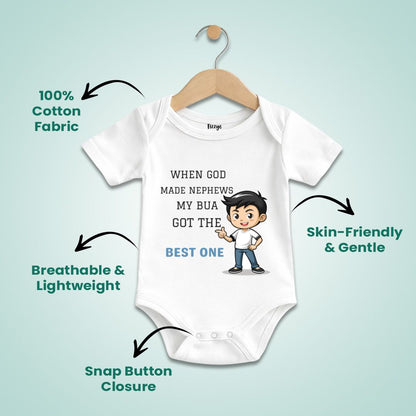 When God Made Nephews My Bua Got The Best One - Kids  | Newborn Romper