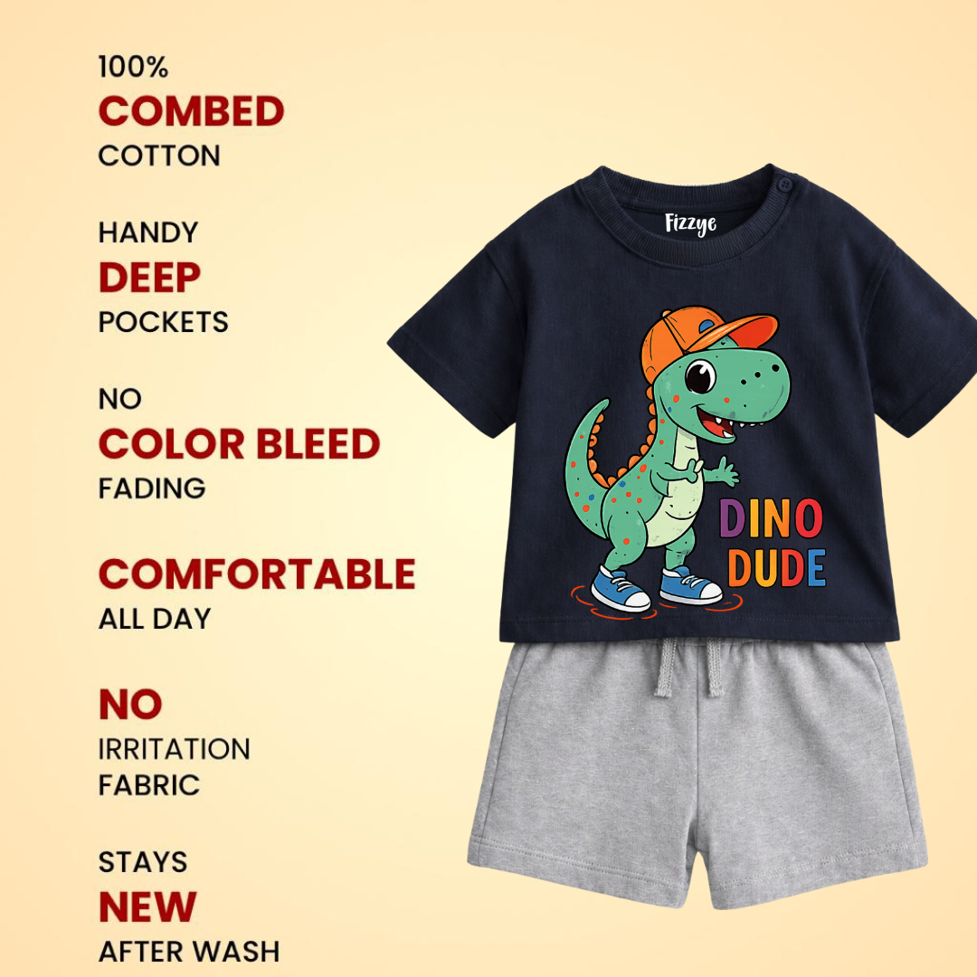 Dino Dude - Kids Co-ord Set