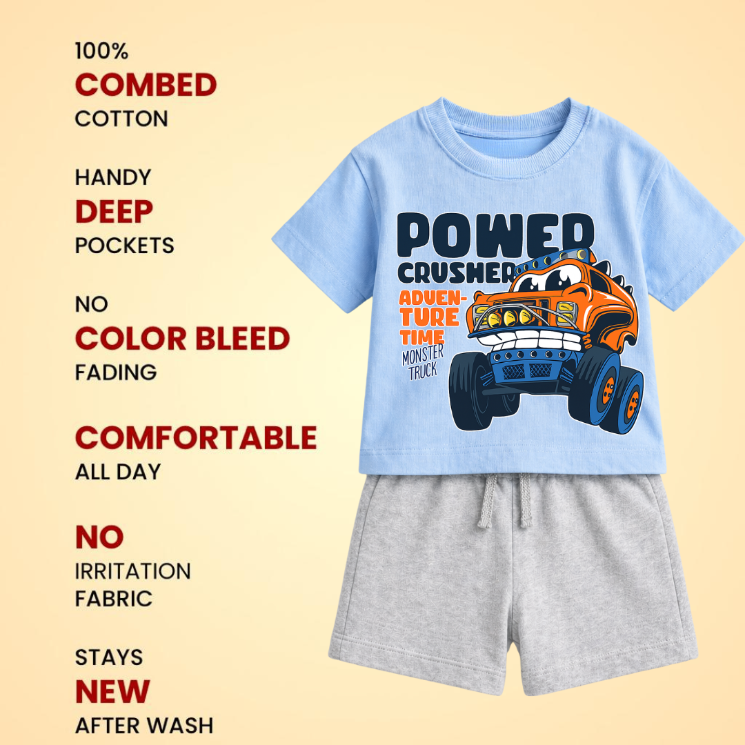 Power Crusher - Kids Co-ord Set