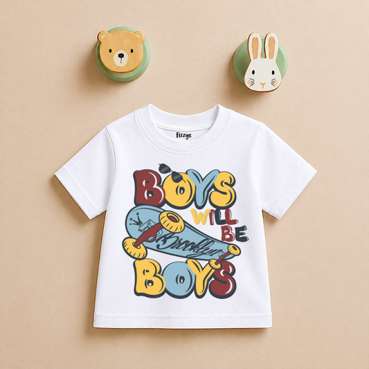 Boys Will Be Boys - Kids Tshirt