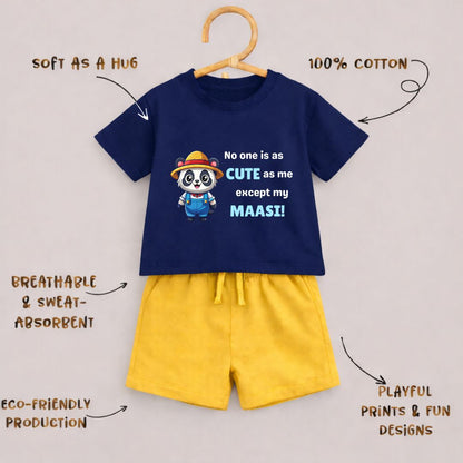 No One Is As Cute As My Massi | Co-ord Set