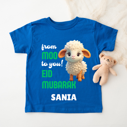 Eid Mubarak - Customisable Kids Tshirt