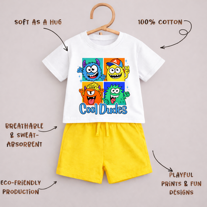 Cool Dudes  | Kids Co-ord Set