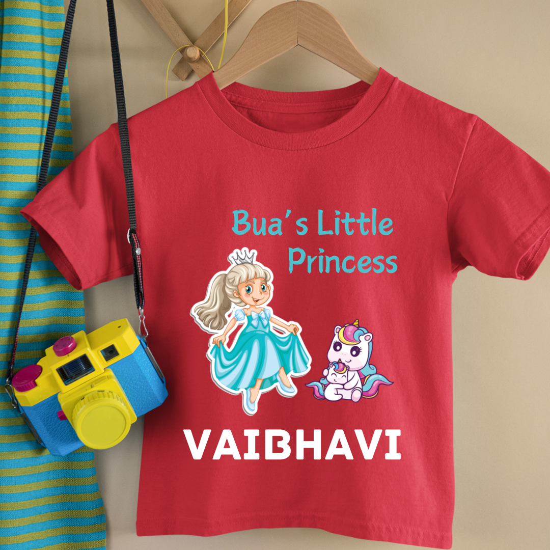 Bua's Little Princess - Custom Kids Tee